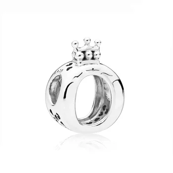 2019 Нов Стандарт 925 Сребро, дамски Кръгла Корона, блестящ кристал, оригинални модни бижута от мъниста с високо качество, направени със собствените си ръце