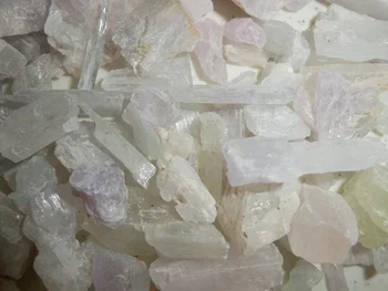 Сподумен Кунцит Хидденит Трифановый crystal от 1 до 10 грама на малки парчета 1 кг Партида