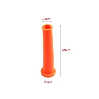 Калъф за защита на кабели Каучук комплект Калъф-хастар за електрически инструменти джаджи Orange Чифт Резервни части 5шт