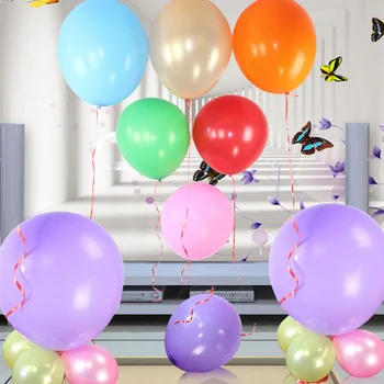 Голям балон Латекс Сватбени балони с Гелиевым сноп от балони Balony Na Party Happy Birthday 12 бр. в партията 36 инча