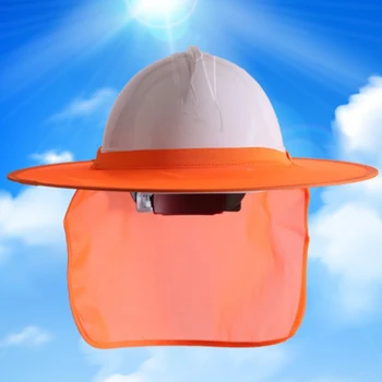 1 бр. Строителна Защитно Светоотражающая Вафен за защита на шията Каска Лятна Солнцезащитная шапка за предотвратяване на слънчеви изгаряния