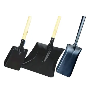 Многофункционална лопата за копаене на окопи, тежки преносими резервни части за къмпинг, стоки за бита, лопата за комин в помещението