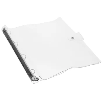 Пластмасова подвързия за тетрадка формат А4, канцеларски материали, свежа корица за notepad, джоб за notepad