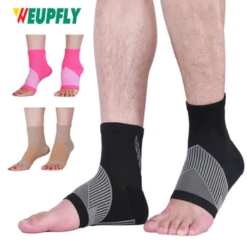 1 Чифт чорапи за фиксация на глезенната става с компрессионным ръкав при подошвенном фасциите с поддръжка на свода на стъпалото Облекчава те нарани му ахилесово сухожилие, болки в ставите
