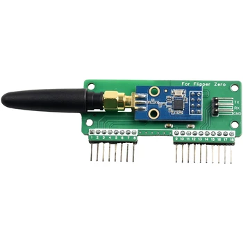 CC1101 Субгазовый Модул 433 Mhz За Устройства Flipper Zero, Предаване И получаване на Информация Сингального Инструмент, Детайл Антена С Висок коефициент на усилване на Детайли Инструмент
