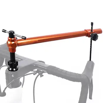 Скоба за глави на ръчно превключване на предавките на МТВ велосипед Метално Лявото Дясно Симетрично Регулатор за височината И изравняване на кормилото на велосипеда