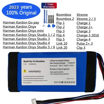 Оригиналния Плеър Високоговорител Батерия JBL Flip Boombox Xtreme Charge Клип Harman Kardon Onyx Studio 6 5 4 3 2 1 Go pay mini Линк 20 10