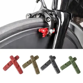 2x велосипедни накладките V-образен тип гумени трайни велосипедни предните и задните BMX