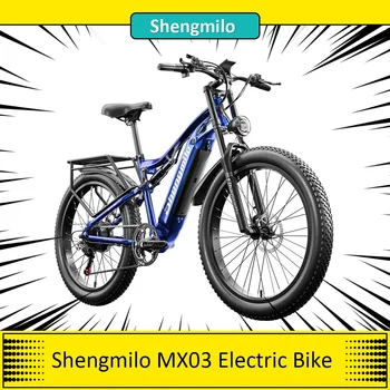 Електрически велосипед Shengmilo MX03 500 W Bafang Мотор 48 15Ah Батерията 26 * 3,0 