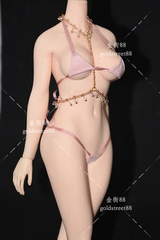 1/6 tbleague phicen Ice Silk Бикини Трехточечное бельо Сутиен с веригата на гърдите е Подходяща за 12-инчов фигурки Body Кукла
