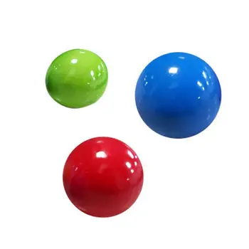 Люминесцентный топка за облекчаване на стреса Забавна игра с подут вентилатор на топки за деца и възрастни, еластична топка за пресоване, интерактивни играчки за малки деца
