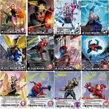 KAYOU Marvel Отмъстителите Heroes Duel Essence Версия кредитна карта Оригиналната сбирка картон за опаковане на играчки