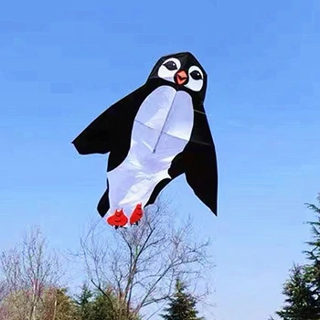 безплатна доставка на нови хвърчила летящ на Люлеенето на въздушния змии с пингвин за възрастни хвърчила мультяшные хвърчила фабрика летящи играчки за деца уиндсърф koi