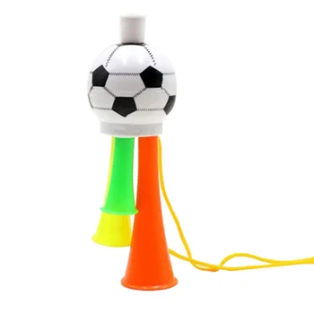 Колона за футболен мач Футболни фенове, играта на тръбата, концертна рог, пластмасови декорации, размер S (случаен цвят)