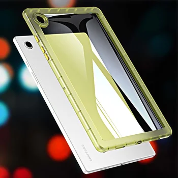 Устойчив на удари Калъф за Samsung Galaxy Tab S9 A7 Lite A8 S8 S7 Plus S6 T225 T500 10,4x700 Калъф Прозрачен Мек Цветен Пълна Броня Обвивка