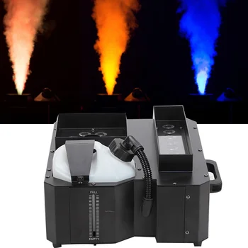 Машина Театрален ефект 18x6 W RGBW Цветни Led DJ Мъгла CO2 Jet High Скоростта 2000 Watt Led Оттичане Противотуманный Апарат