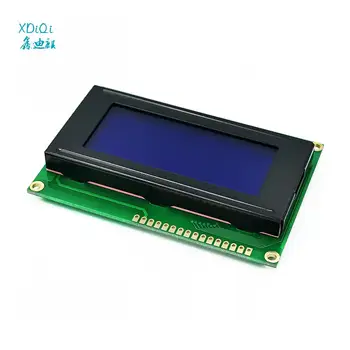 LCD модул 16x4 1604 символа LCD дисплей LCM Blue Blacklight 5V за Arduino