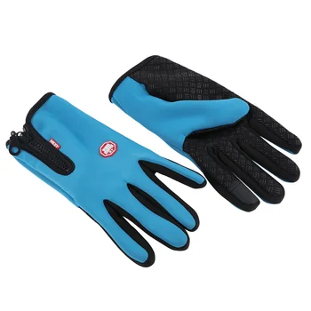 Зимни ръкавици без пръсти, велосипедни ръкавици, топли непромокаеми зимни ръкавици, водоустойчив маншон за ръце за мъже